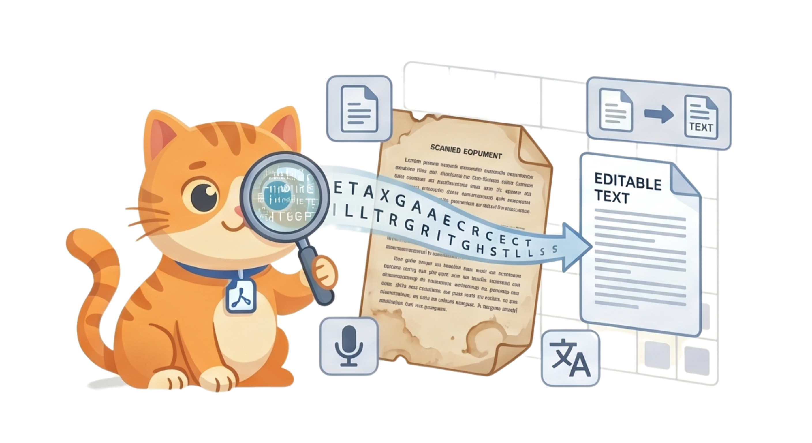 OCR PDF preview
